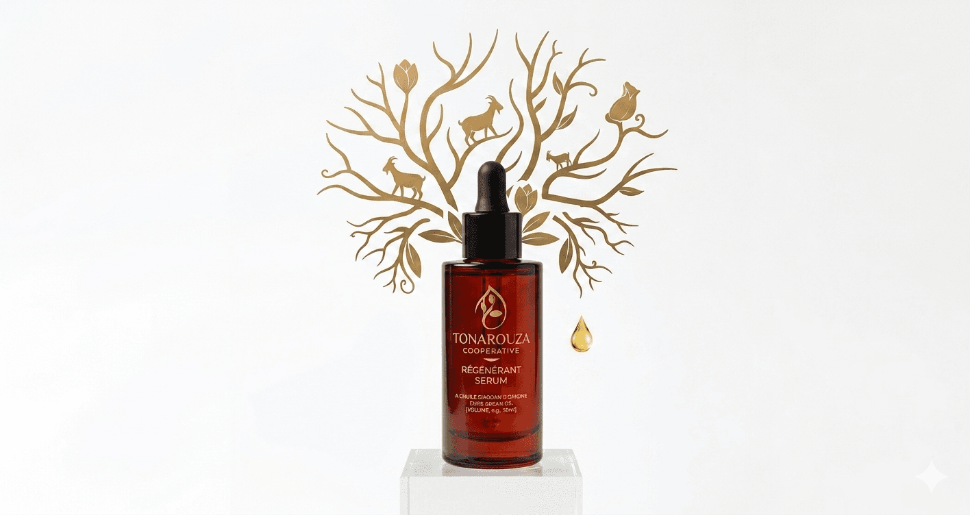 Huile d'argan cosmétique Tounarouza